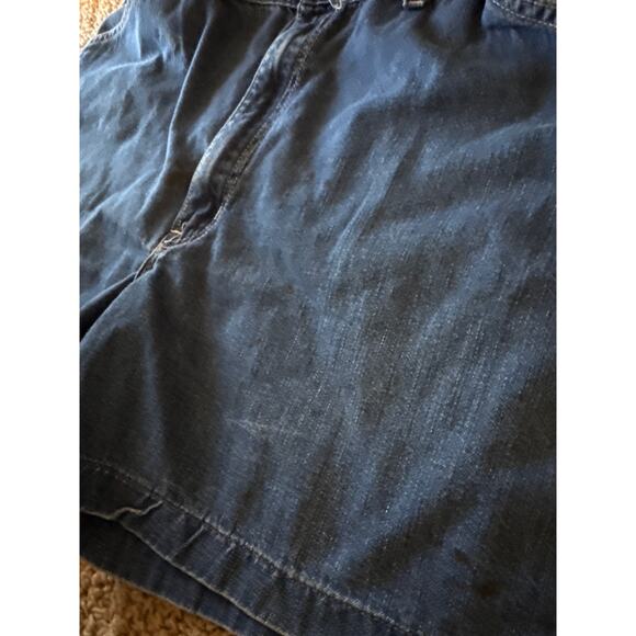 Carhartt 35” Blue Denim Carpenter Work Shorts - Picture 5 of 10